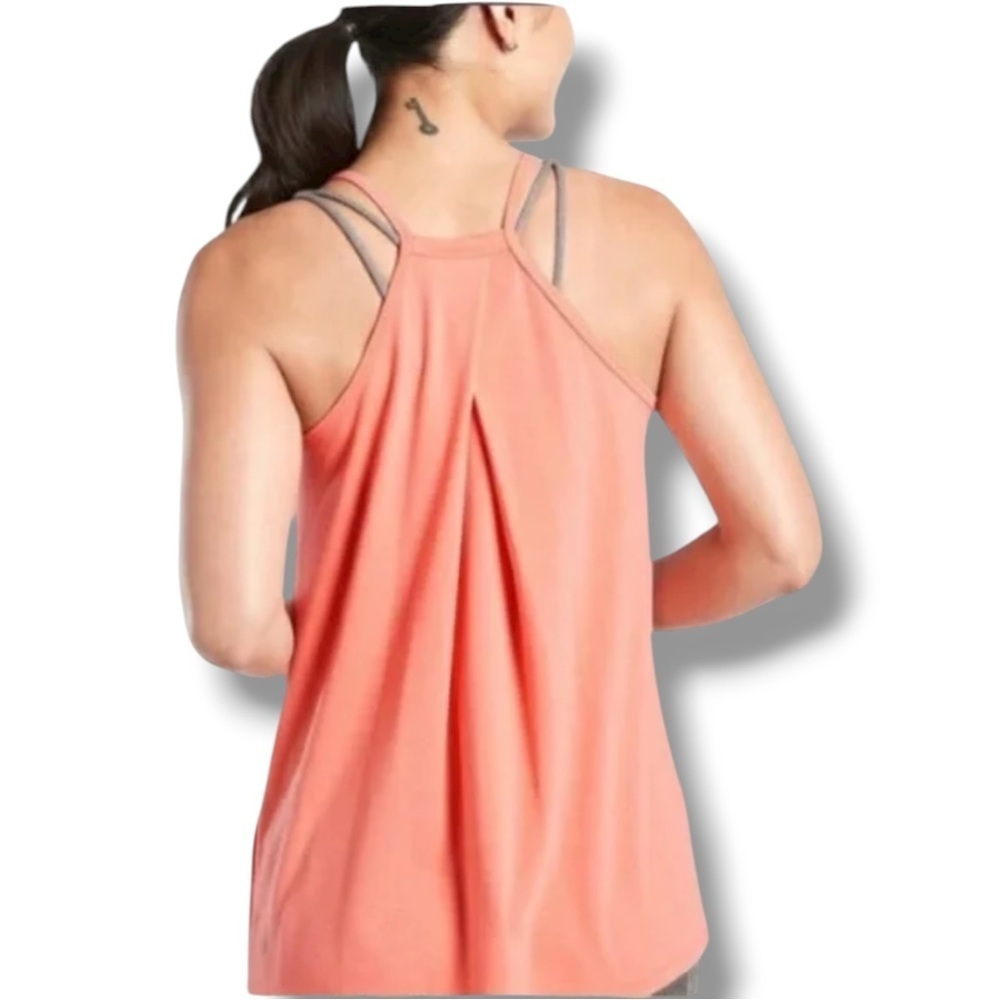 NWT ATHLETA Yin Tank - Island Coral Plus 1X - Picture 2 of 10